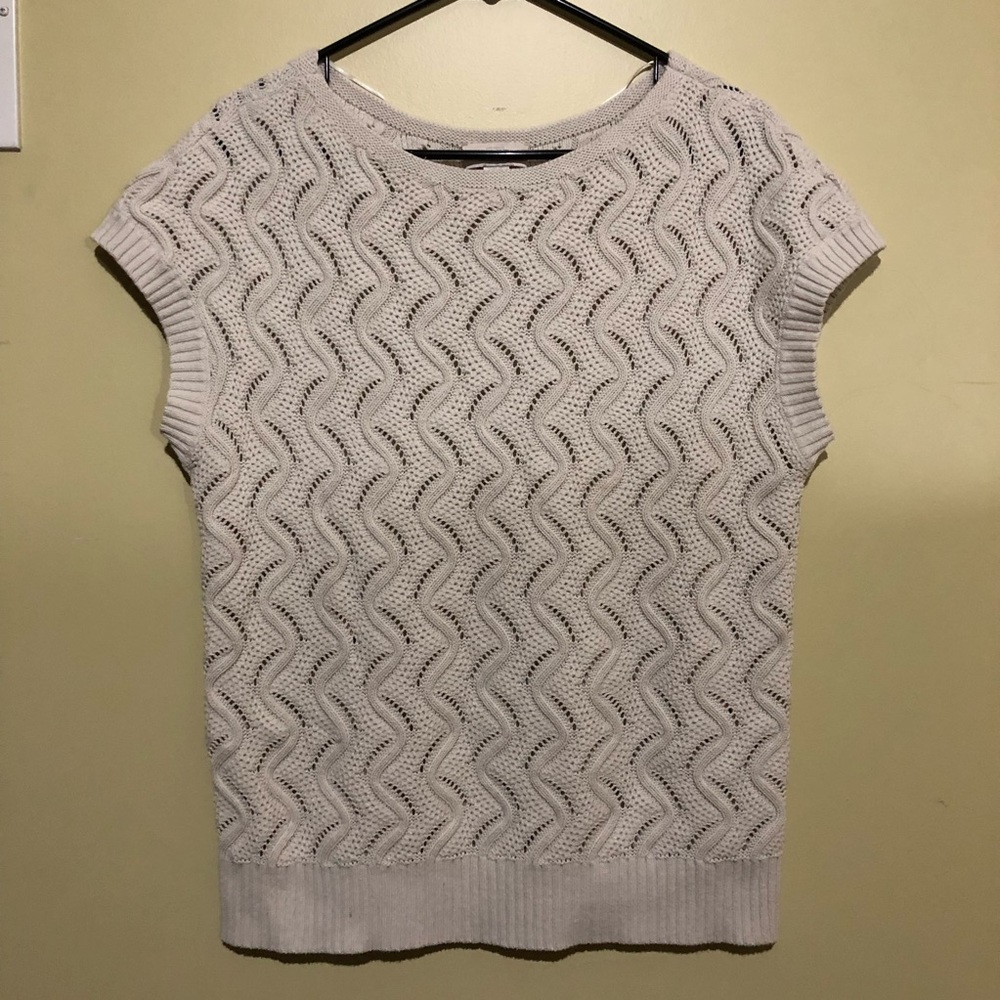 Ann Taylor LOFT cream sweater - Size Large